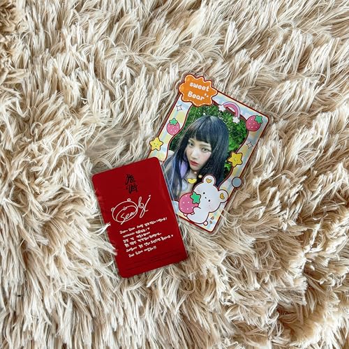 Baskiss 100 Packs Photocard Sleeves, 59 x 90 mm 200 Microns Kpop Clear Sleeves Idol Photo Cards Transparent Protector Trading Cards Shield Cover (Sealable) - Image 5
