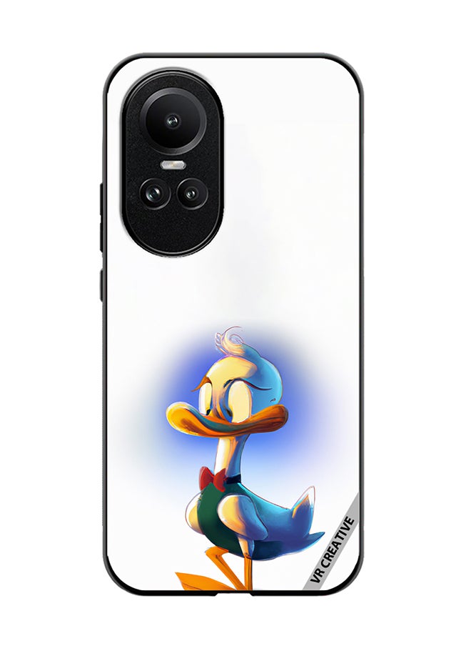 VR CREATIVE - Protective Case Cover For Oppo Reno 10 Pro Donald Duck Design Multicolour - Image 1