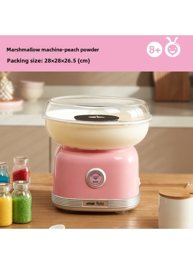 ONSHINE/childhood Unlimited Children Electric Cotton Candy Machine Toy Fancy Cotton Candy DIY Interactive Play House-Specifications:Marshmallow Machine-pink - Image 1