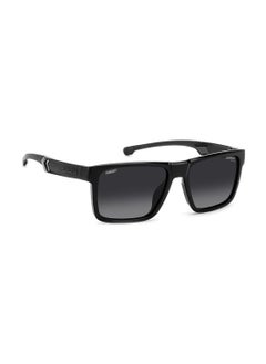 Carrera Men's UV Protection Rectangular Sunglasses - Carduc 021/S Black 55 - Lens Size: 55 Mm  - Image 2