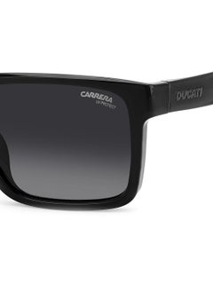 Carrera Men's UV Protection Rectangular Sunglasses - Carduc 021/S Black 55 - Lens Size: 55 Mm  - Image 5