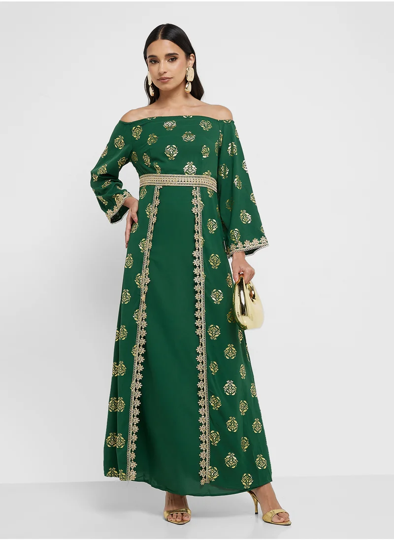 Khizana Embroidered Dress
