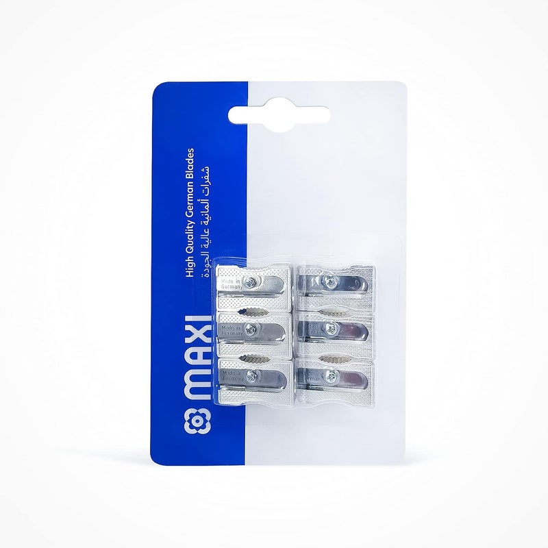 Maxi Metal Sharpener Single Hole 6-Pack - Image 1
