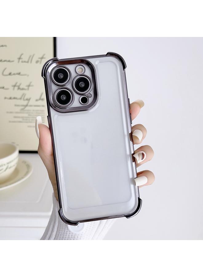 Zaboon Case For iPhone 12 Pro Electroplating Four-corner Shockproof Space Phone Case - Image 2