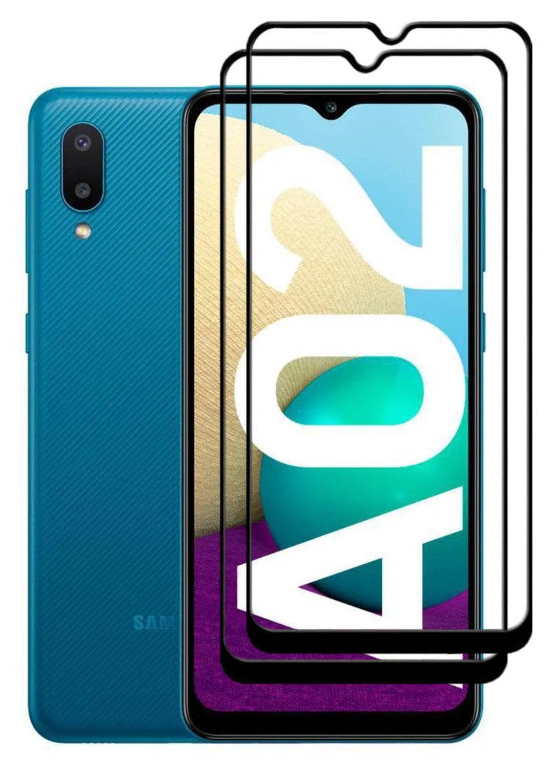 أكاليكس قطعتان، واقي شاشة عالي الجودة لهاتف سامسونج جالاكسي A02 - Image 1