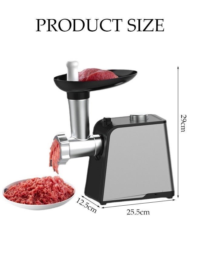 DUNISO Electric Meat Grinder，Multi Functional Meat Sausage Grinder， Household Use，Easy to Clean，for Fast Grinding, Grinding Meat, Fish, Vegetable, Sausage Maker  - Image 2