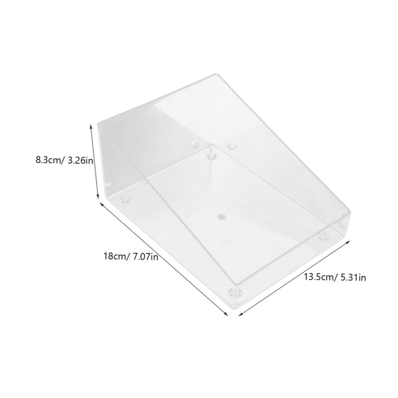 Acrylic Hamster Dust Bath Case Small Animal Bathroom Litter Box Easy Clean - Image 3