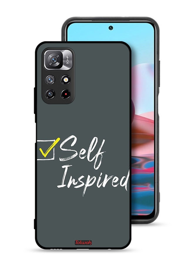 Tolwak Xiaomi Redmi Note 11 4G Protective Case Cover Self Inspired - Image 1
