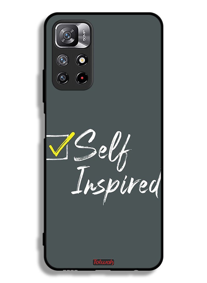 Tolwak Xiaomi Redmi Note 11 4G Protective Case Cover Self Inspired - Image 2