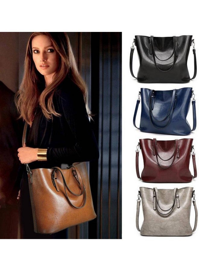 AYSIS AYSIS Hobo Bags for Women Faux Leather Purses and Satchel Handbags Shoulder Bag Large Hobo Purse with Tassel :- Black - Image 3