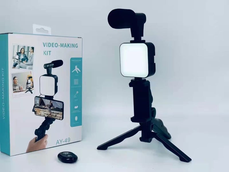 LOOX U-Rig Handheld phone Stabilizing Photography Video Rig Film Making Vlogging Recording Case Bracket Stabilizer for iPhone Type C (Small)