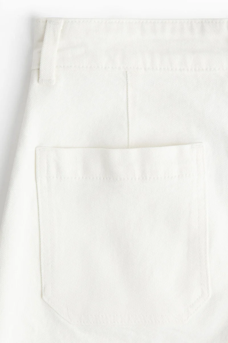H&M Wide High Ankle Jeans