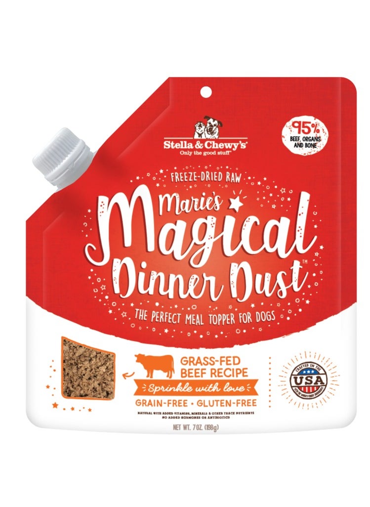 Stella & Chewys Stella & Chewy’s Marie’s Magical Dinner Dust for Dogs Grass-Fed Beef Recipe - 7oz  - Image 1
