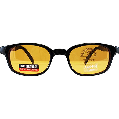 MF Lockdown Sunglasses (Black Frame/Orange Lens) - Image 2