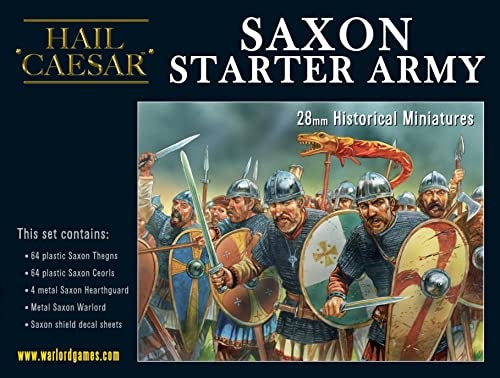 Warlord Games Hail Caesar, Saxon Starter Army - Wargaming Miniatures - Image 1
