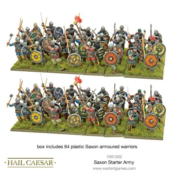 Warlord Games Hail Caesar, Saxon Starter Army - Wargaming Miniatures - Image 4