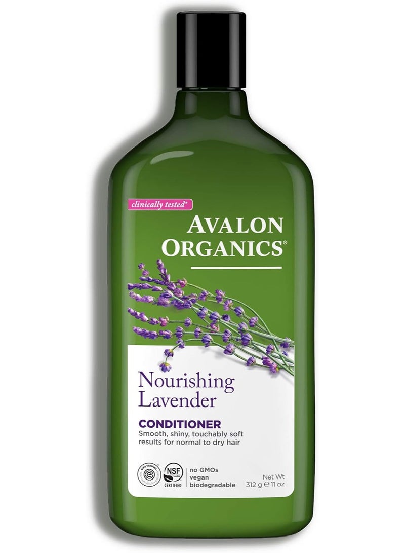 أفالون أورجانيكس بلسم اللافندر المغذي و يزيد من كثافة الشعر من افالون 312 جم - Image 2