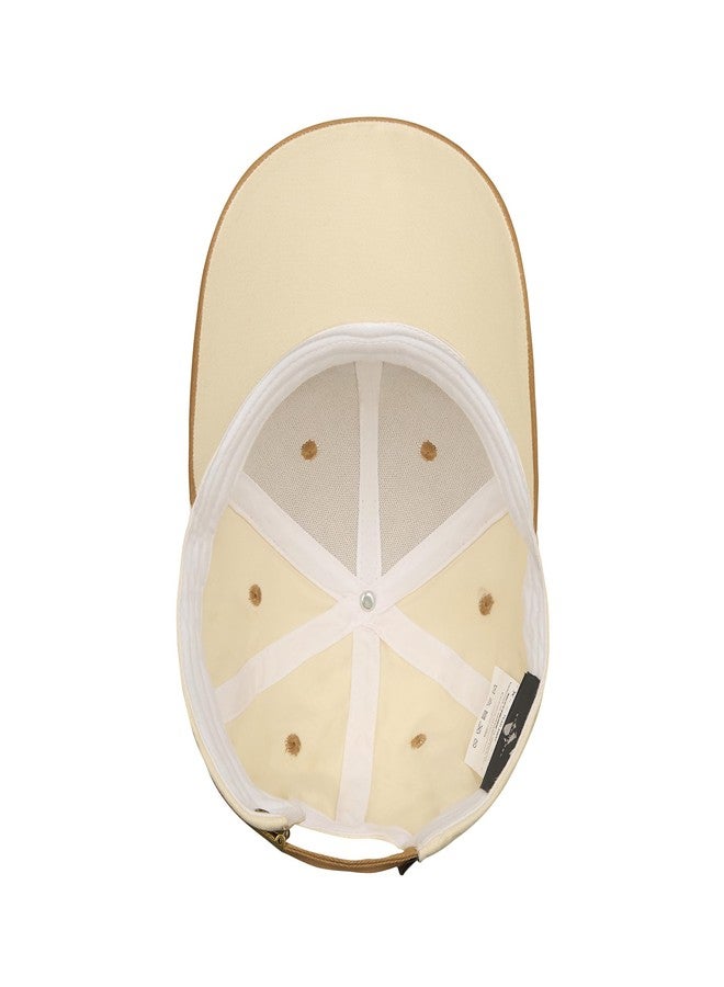 SKECHERS قبعة بيسبول للجنسين من سكيشرز (ZBB08ID-OWBR_أبيض فاتح/بني) - Image 5