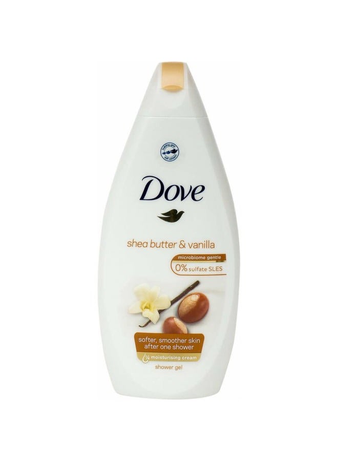 Dove Purely Pampering Nourishing With Shea Butter & Warm Vanilla Flavour Body Wash, 500 ml