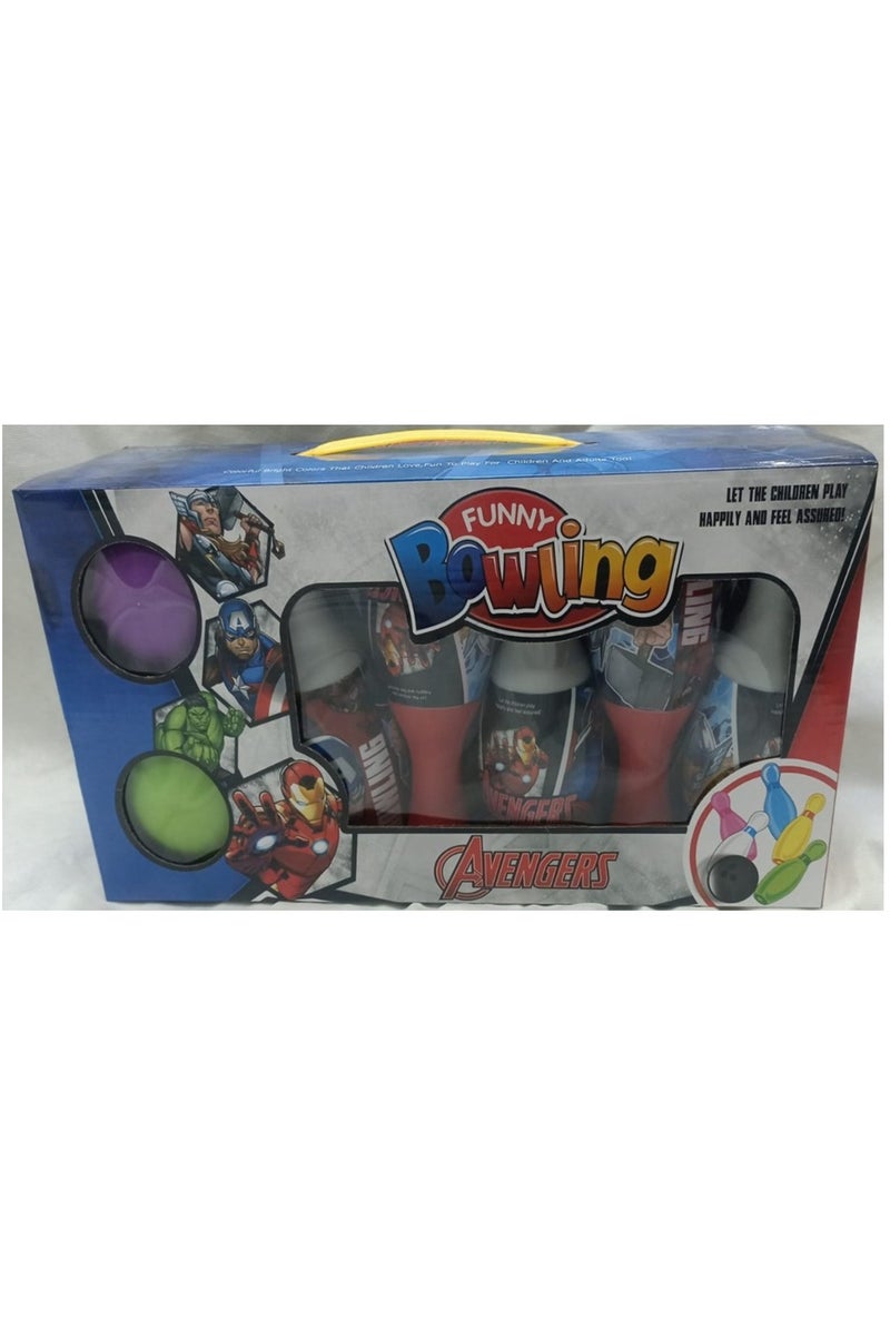 MARVEL Bowling Avengers 10Pcs+3Y
