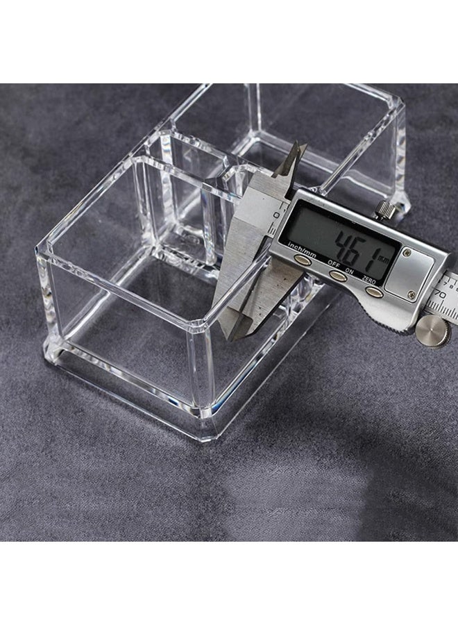 Clear Acrylic Two Lattices Tea Bags Holder Coffee Sugar Bag Case Guest Room Storage Boxes - Image 4
