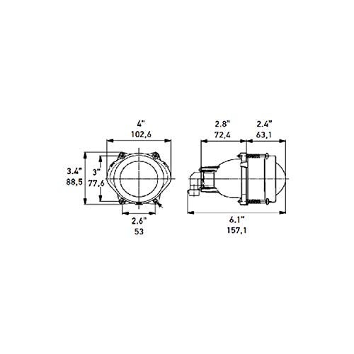 Hella 60Mm Module Low Beam Light Set (12V,60W,Normal Light) - Halogen, Car - Image 2
