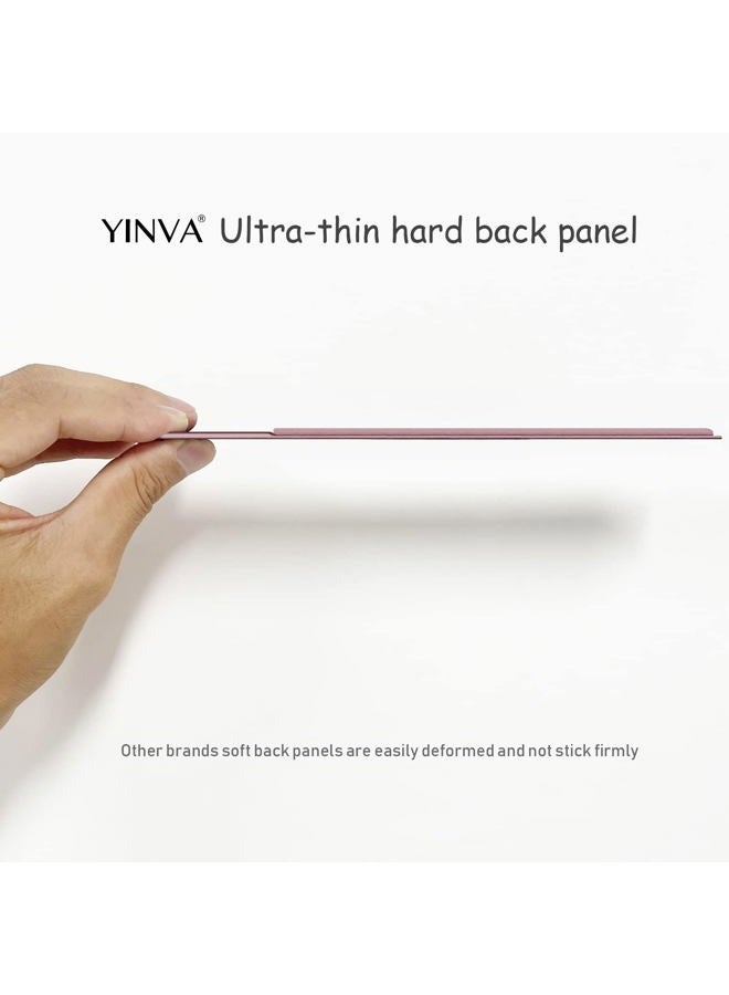 YINVA Pencil Holder Compatible with Apple Pencil 2nd Generation and 1st Gen,Elastic Pencil Sleeve Design for iPad and Stylus (Pink) - Image 2