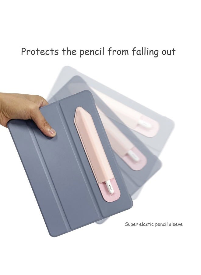 YINVA Pencil Holder Compatible with Apple Pencil 2nd Generation and 1st Gen,Elastic Pencil Sleeve Design for iPad and Stylus (Pink) - Image 5