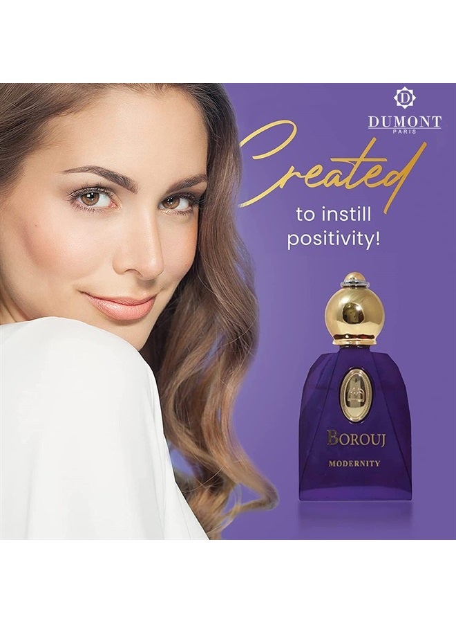 Dumont Cologne for Men and Women, Long Lasting Fragrance, Arabian-Inspired Body Spray, Musk Perfume for Men and Women, Ladies Perfume, Travel Size Perfume, BOROUJ MODERNITY 85ml - Image 5