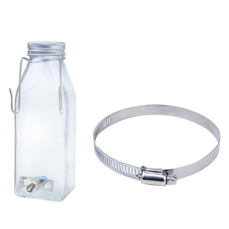 Small Pet Anti Leak Water Dispenser Hanging Bottle For Rabbits Hamsters Gerbils Cage Mount Quiet No Drip Drinking - Image 2