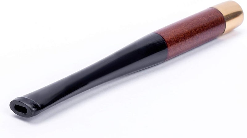 Dr Watson Dr. Watson - 3.9" Short Wooden Cigarette Holder, fits Regular Cigarettes, Smooth Finish, Handmade - Image 4