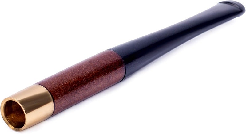 Dr Watson Dr. Watson - 3.9" Short Wooden Cigarette Holder, fits Regular Cigarettes, Smooth Finish, Handmade - Image 1