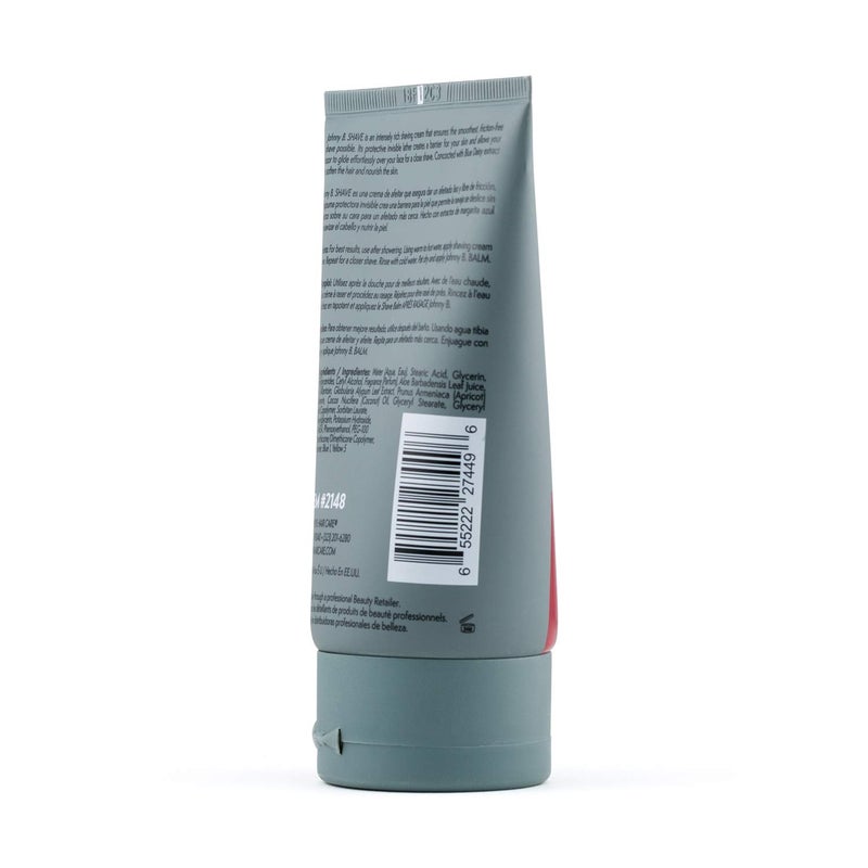 JOHNNY B. Professional Men's Shave Cream Tube 3.3 oz. - Image 3