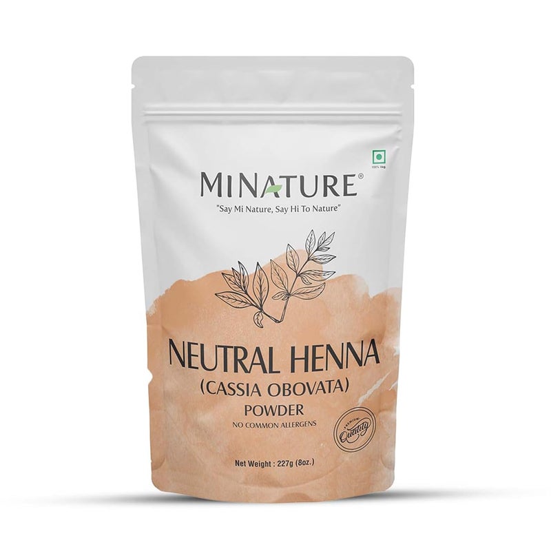 مسحوق الحناء المحايد كاسيا أوبوفاتا من مي ناتشر 227 جرام 8 أونصات يضيف لونًا للشعر  العناية بالشعر  العناية بالشعر العشبي