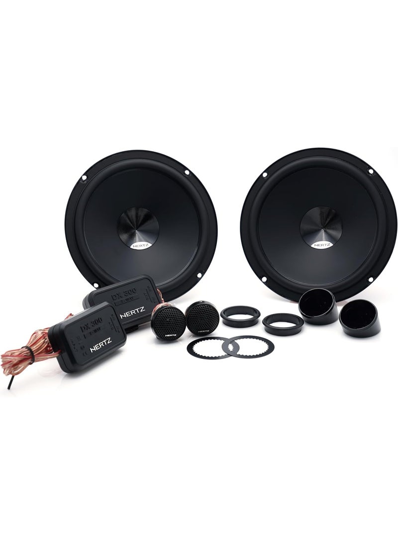 هيرتز نظام مكبرات صوت Audio DSK 165.3 ثنائي الاتجاه من سلسلة Dieci، مقاس 6-1/2 بوصة - Image 1