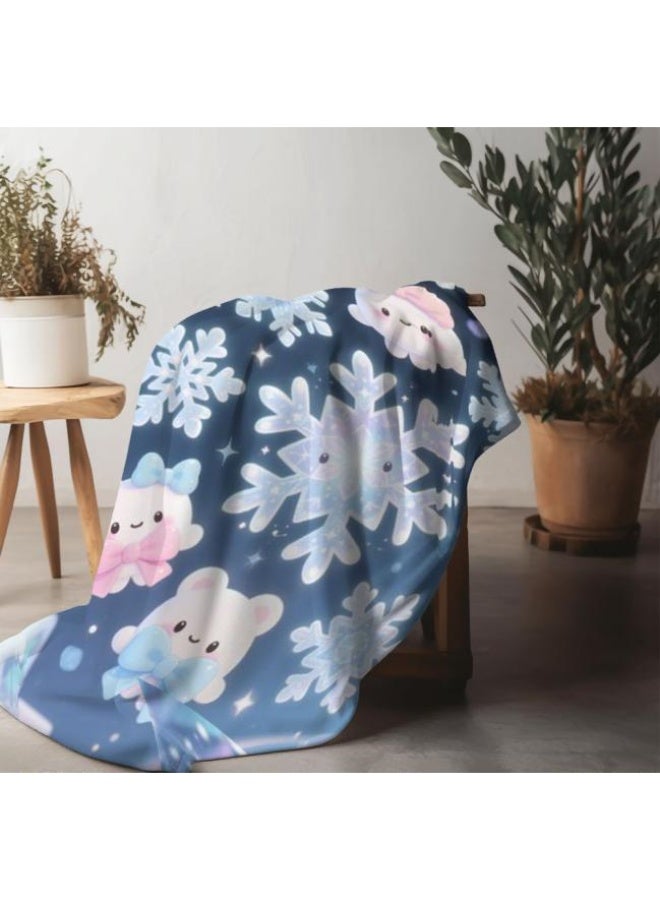 عام Wisdom Fairy (أحدث) بطانية رقيقة من الفانيلا (دافئة ومريحة، ومناسبة للنوم، واستخدام اللعبة، وإزالة الغبار والرمل) 150 سم * 200 سم - 78 - Image 3