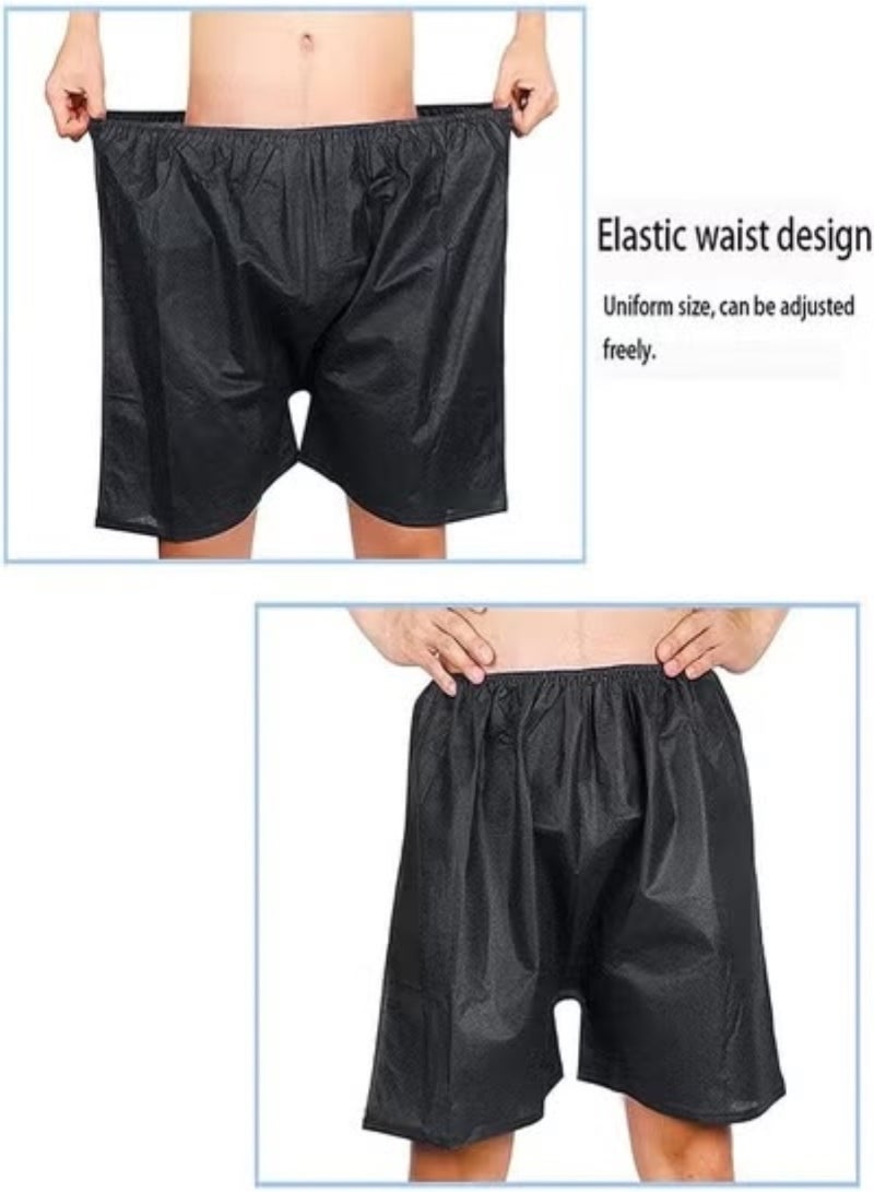 Elite 50pcs Disposable Shorts for Mens Boxer Massage Spa Spray Tanning Travel Medical Exam Treatments Hospital Stay, Elastic Waist, Lightweight Durable Comfortable ,70CM*45CM - Image 5
