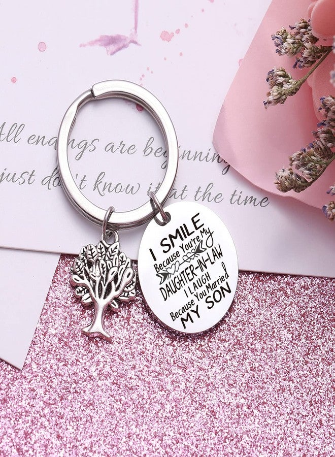 Nothers RSZOTW Daughter In Law Birthday Keychain From Mother, DIL Gifts For Future Daughter In Law Jewelry, Mothers Day Keychain For Bridal Jewelry - Image 5