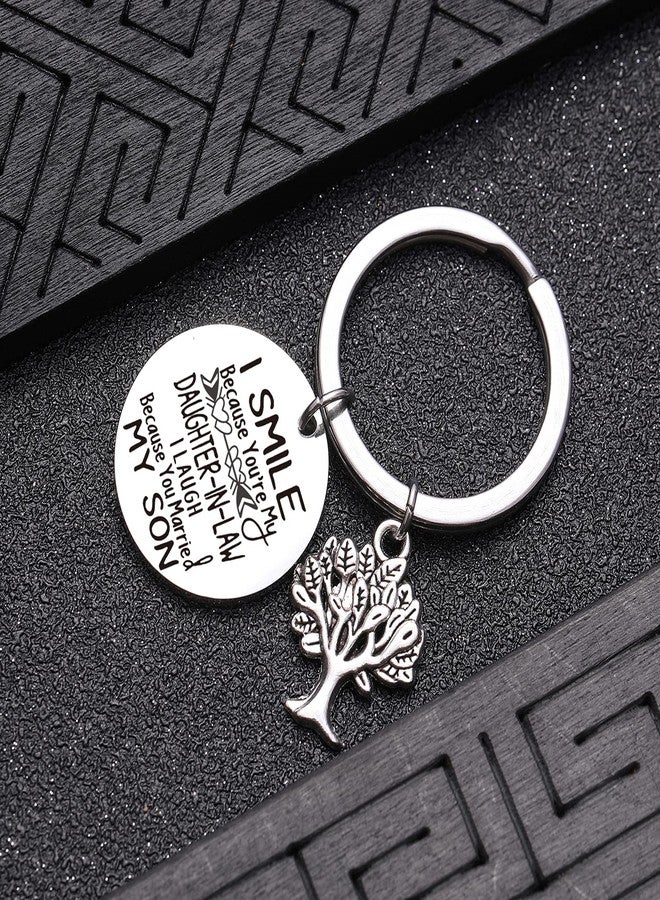 Nothers RSZOTW Daughter In Law Birthday Keychain From Mother, DIL Gifts For Future Daughter In Law Jewelry, Mothers Day Keychain For Bridal Jewelry - Image 4