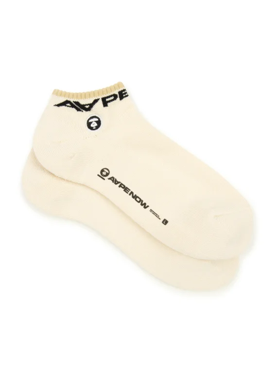 ايه ايه بي إي AAPENOW moonface logo socks