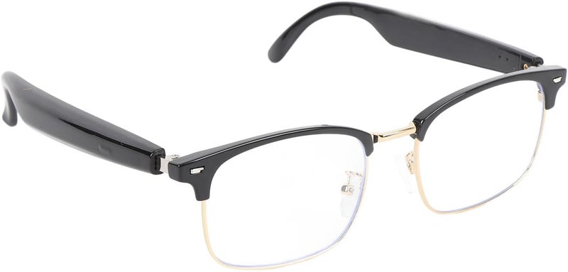 ZJchao Smart Translation Glasses with Wireless Music Voice Control for Travel Business Calls - Gold - Image 5