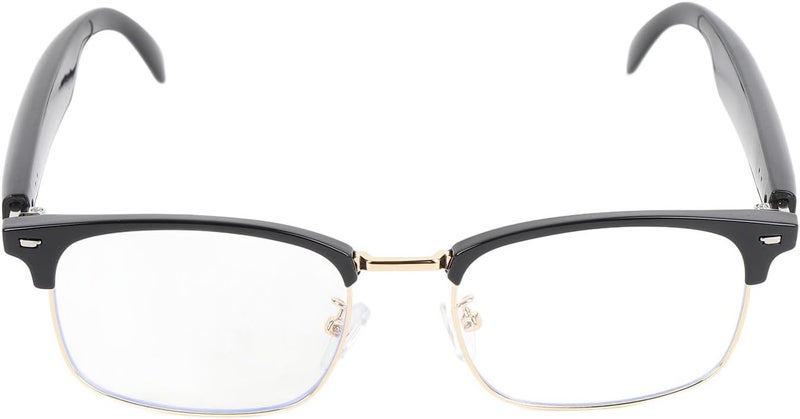 ZJchao Smart Translation Glasses with Wireless Music Voice Control for Travel Business Calls - Gold - Image 1
