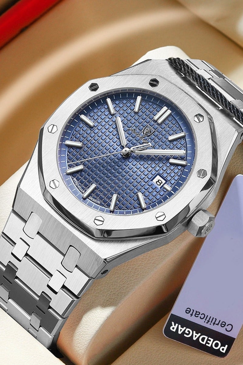 POEDAGAR Man Watch Waterproof Luminous Men's Watch Quartz，Men's Wrist Watches - Image 1