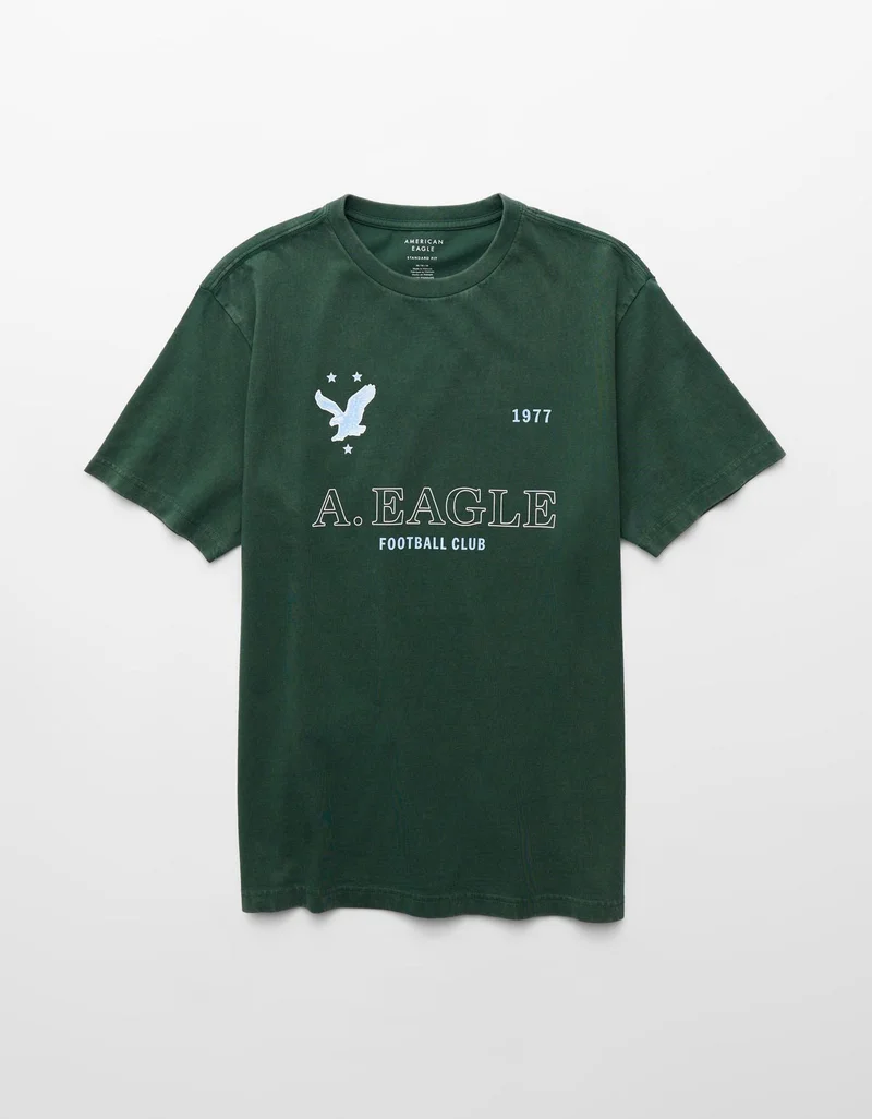 American Eagle  AE Running Club Graphic T-Shirt  | Best Price UAE