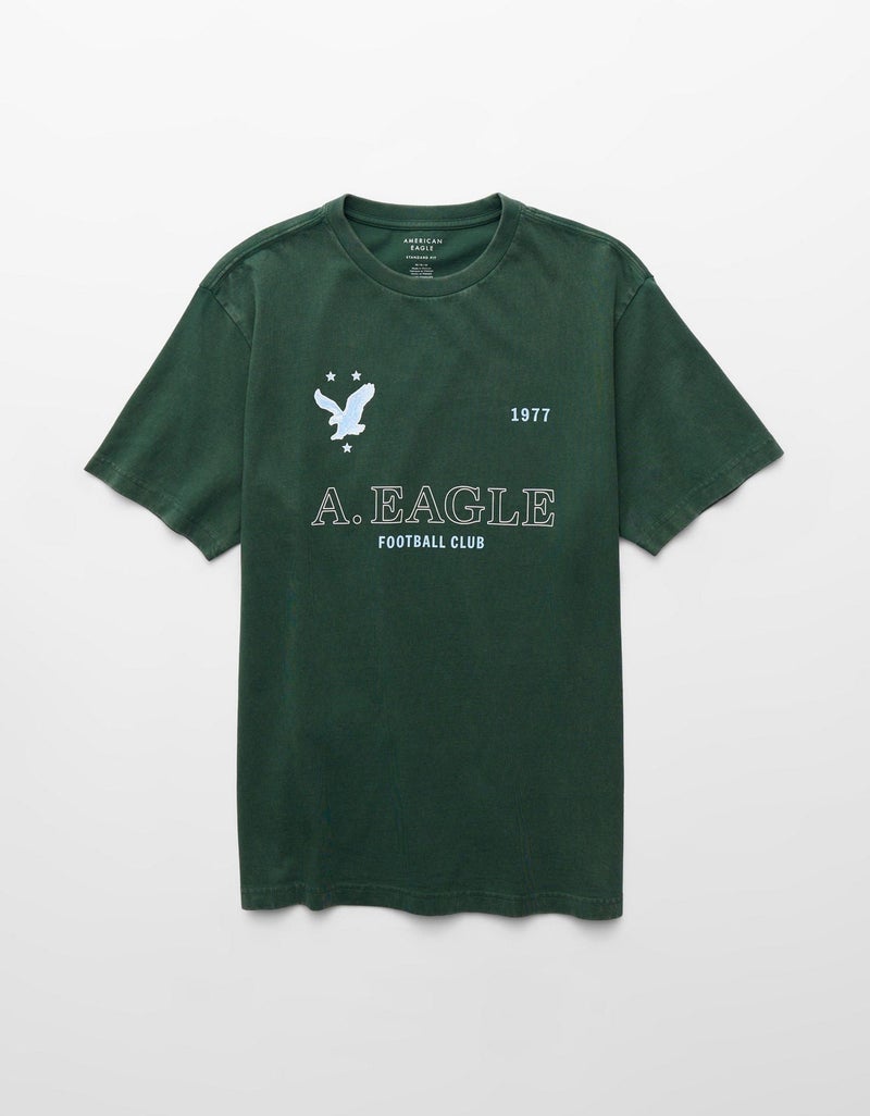 American Eagle AE Running Club Graphic T-Shirt - Image 4