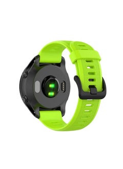 Generic Replacement Strap For Garmin Forerunner 945 Silicone Watch Band Lime 