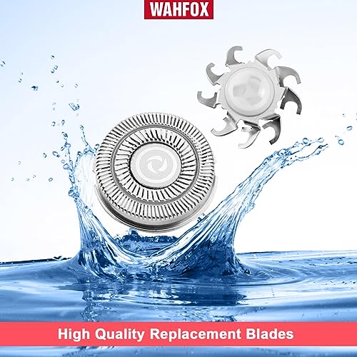 WAHFOX 8 pcs Shaver Replacement Blades for Skull Shaver Pitbull Replacement Blades for Carver Pitbull Gold PRO/Platinum PRO/Silver PRO Pitbull Gold Replacement Heads… - Image 4