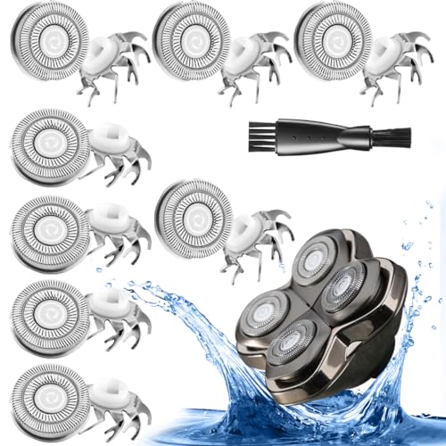 WAHFOX 8 pcs Shaver Replacement Blades for Skull Shaver Pitbull Replacement Blades for Carver Pitbull Gold PRO/Platinum PRO/Silver PRO Pitbull Gold Replacement Heads… - Image 1