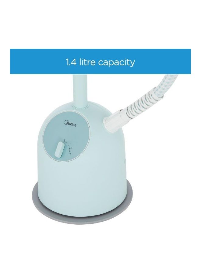 Midea Garment Steamer With 1500W Power, Large Water Tank, 3 Levels 30G/Min Continuous Steam, 9 Hole Front Point, Powerful Freestanding Fabric Steamer, Good For Home & Business 1.5 L 1785 W YGJ15Q1W Sky - Image 5