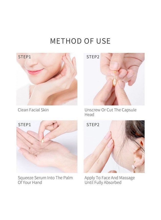 HKH Vitamin C Super Serum for Face - Anti Aging Facial Serum with Vitamin E, Vit C Serum Capsule with Niacinamide for Women, Dark Spots Remover for Face, Even Skin Tone, Reduce Wrinkles, Moisturise - Image 4